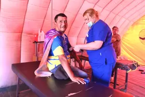 Salud brinda asistencia en las Festividades Marianas