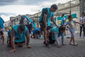 Las impactantes imgenes de los peregrinos llegando a la Virgen