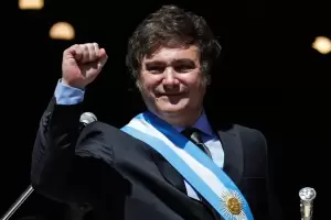 Milei prepara un discurso para su primer aniversario como presidente