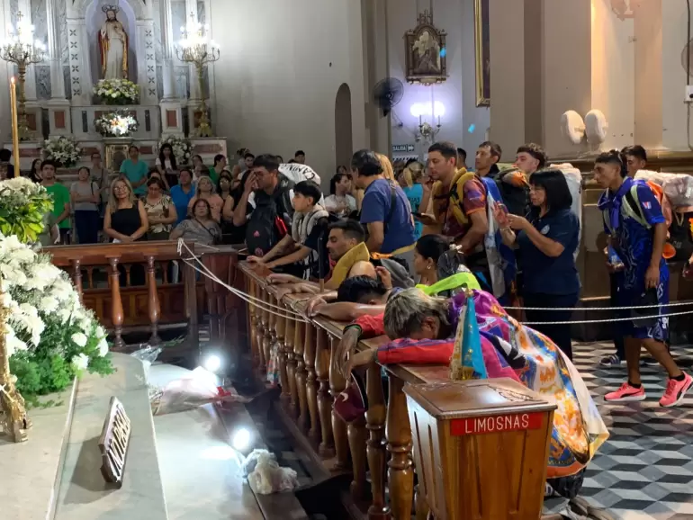 peregrinos virgen del valle