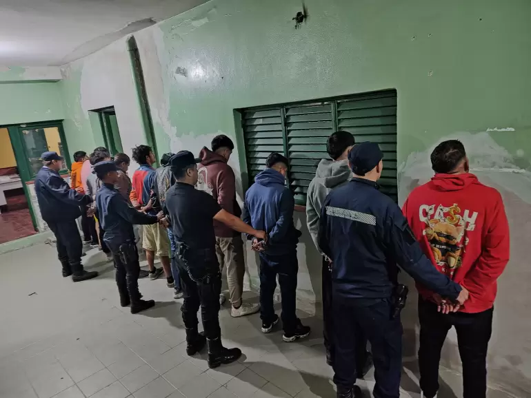 Mega operativo de seguridad preventiva en el Valle Central