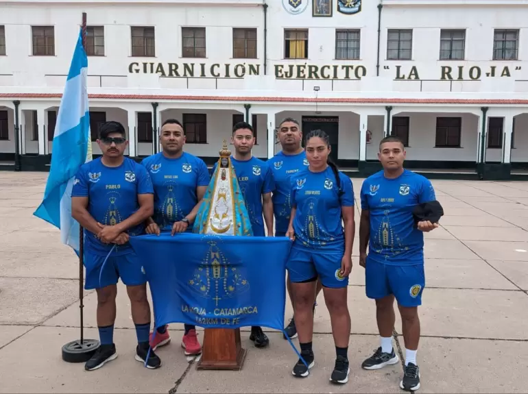 Peregrinos del regimiento de La Rioja