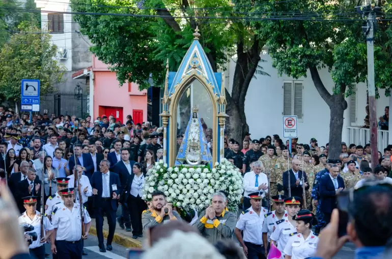 virgen del valle procesión diciembre 2024