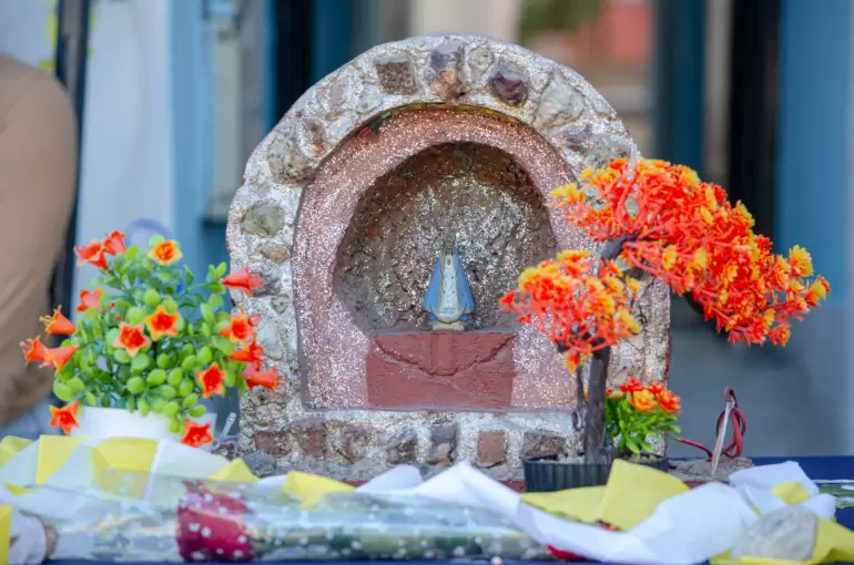 virgen del valle procesión diciembre 2024