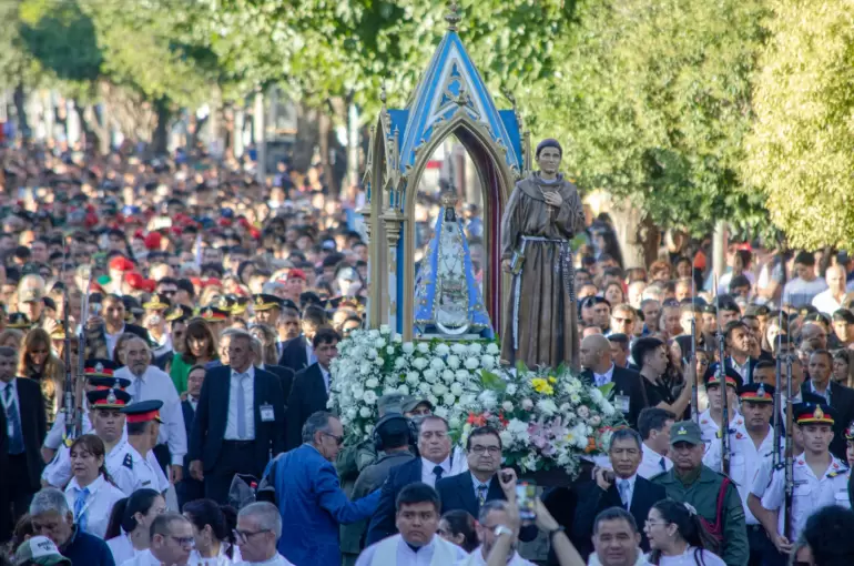 virgen del valle procesión diciembre 2024