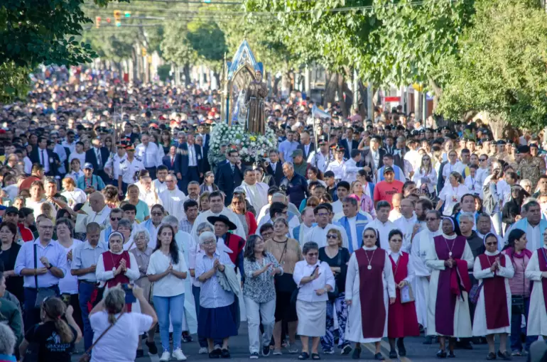 virgen del valle procesión diciembre 2024