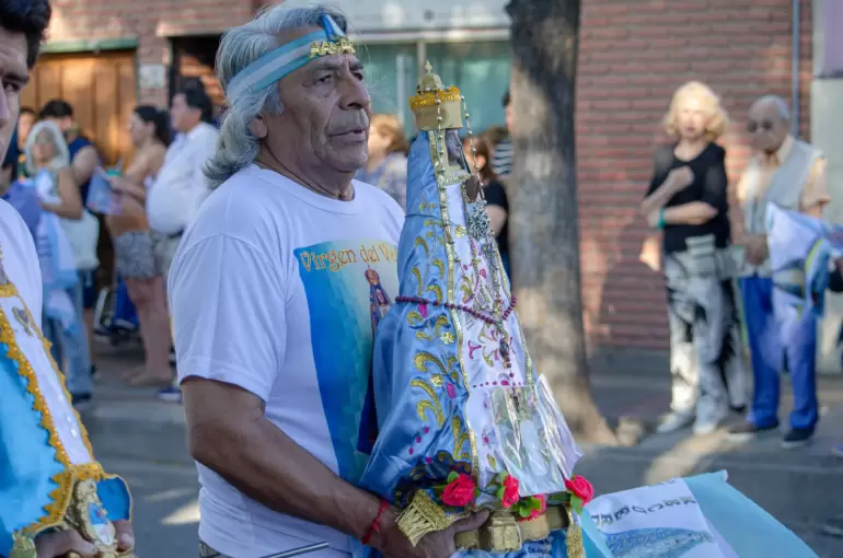 virgen del valle procesión diciembre 2024