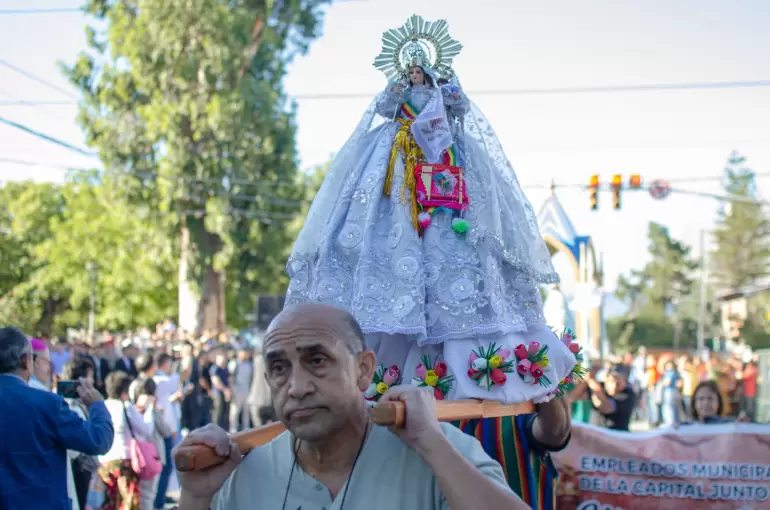 virgen del valle procesión diciembre 2024