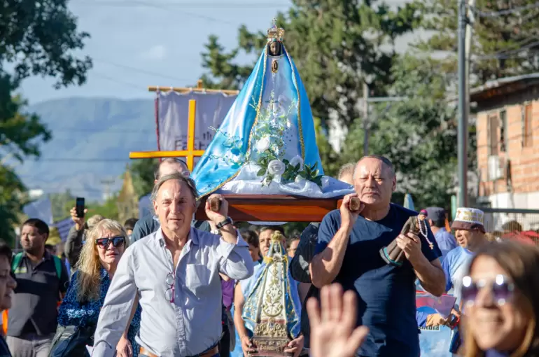 virgen del valle procesión diciembre 2024