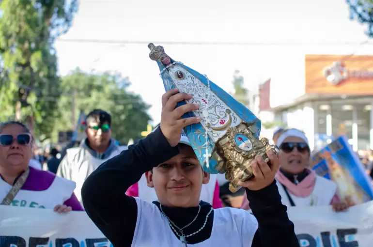 virgen del valle procesión diciembre 2024