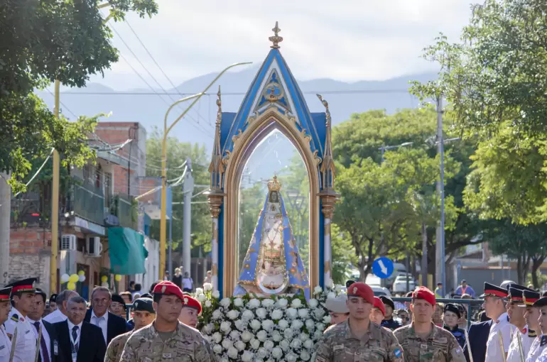 virgen del valle procesión diciembre 2024