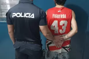 "Pitufo" Salinas intent agredir a un vecino y luego huy