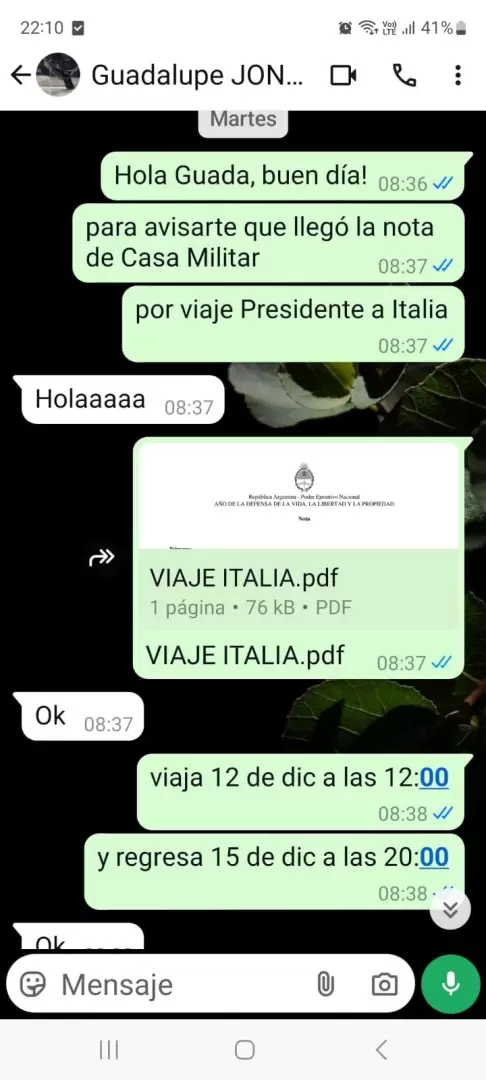 viaje italia