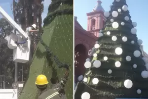 Se ultiman detalles para el encendido del rbol de Navidad de Capital: Cmo y a qu hora ser?