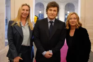 Milei se reuni con Meloni en busca de una "alianza neoliberal"