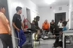 Un joven futbolista sufri una descompensacin en pleno partido en Fiambal