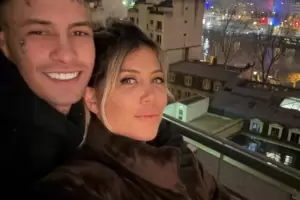 El particular regalo de Wanda Nara a L-Gante durante sus das en Pars