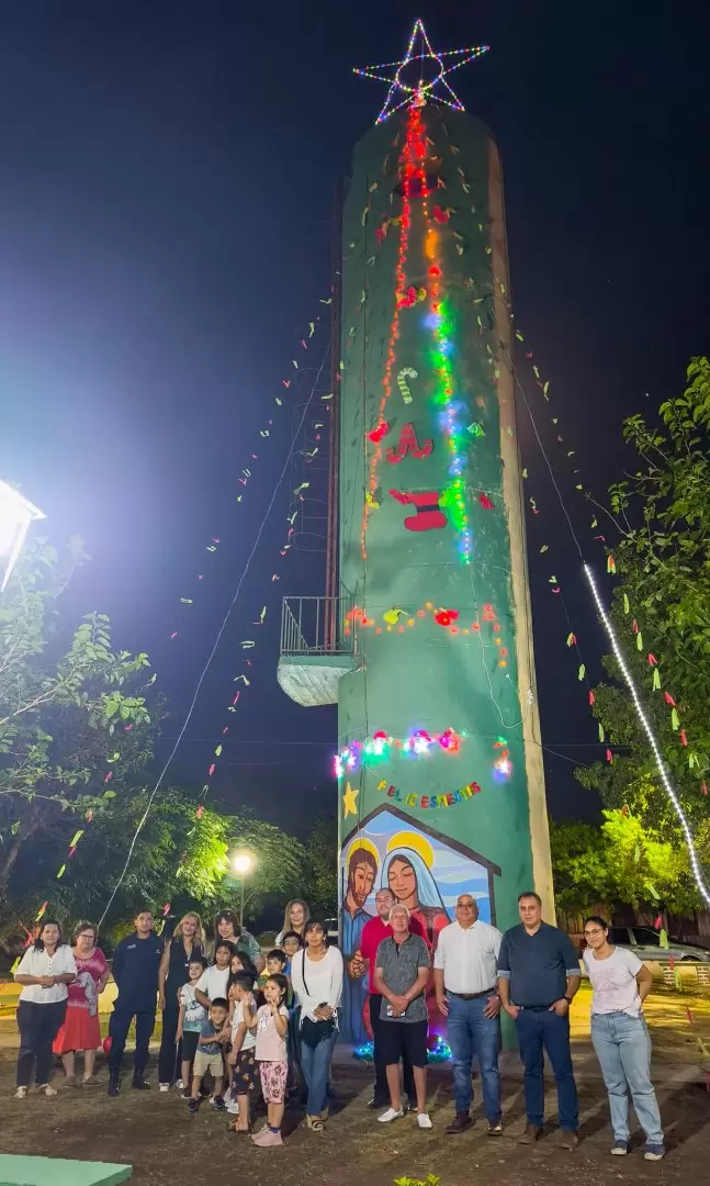 rbol de Navidad en Huillapima