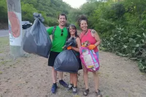 Quebrada sin basura: vecinos volvieron a limpiar ms de 10 kilmetros del Ro El Tala