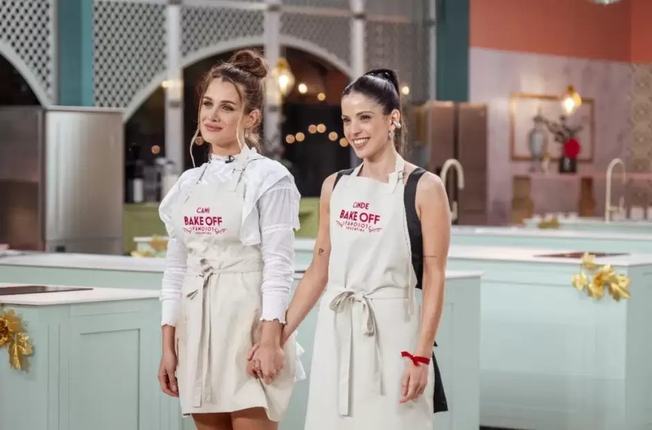 Cande y Cami en la final