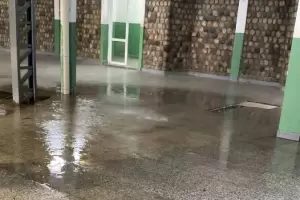 Lluvia en Aconquija provoc daos en la Escuela Secundaria n 27