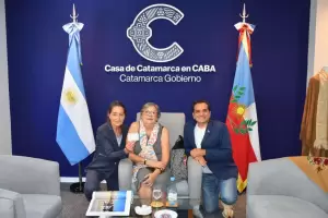 Destacada escritora y actriz visit Casa de Catamarca en CABA