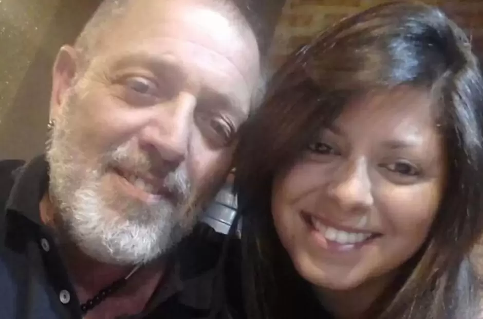 Pablo y su hija Solange