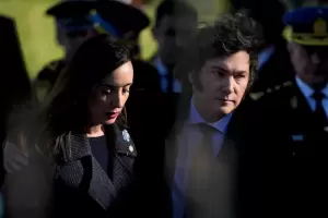 Milei y Villarruel conmemoran Malvinas por separado y profundizan su interna