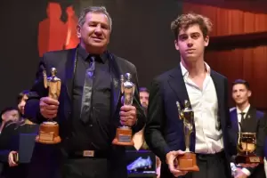 Colapinto y "Dibu" Martnez se llevaron el Olimpia de Oro compartido