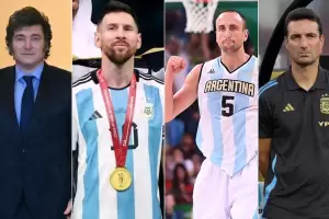 Un dato une a Milei con Messi, Ginbili y Scaloni: cul es?