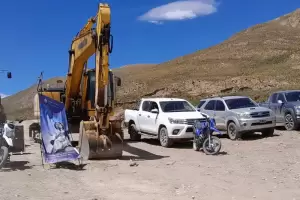 Descubren un campamento de extraccin ilegal de oro a 4.000 metros de altura en Jujuy