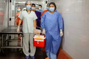 Nueva ablacin de corneas en el Hospital San Juan Bautista
