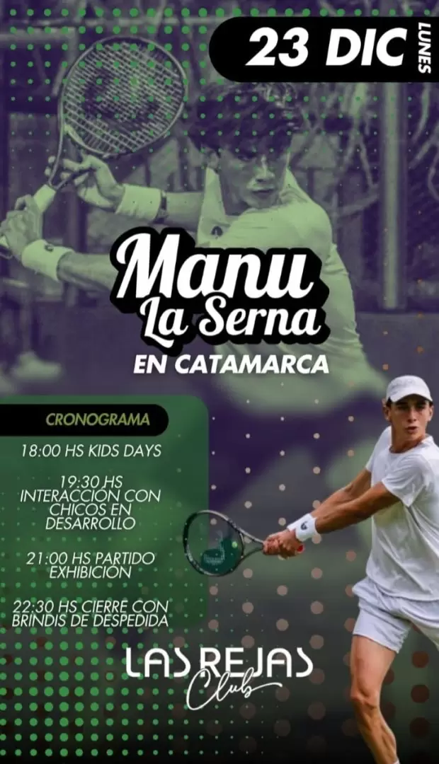 Manu La Serna se presenta en Catamarca