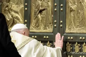 El papa Francisco oficialmente inaugur el "Ao Santo 2025"
