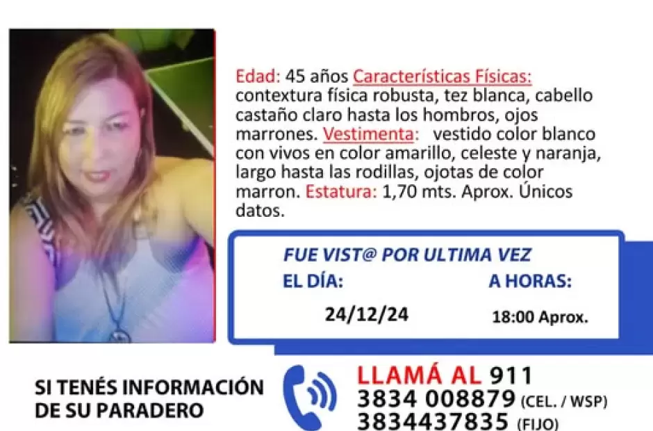 buscamos a maria noelia