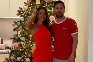 El mensaje navideo de Antonela Roccuzzo y Lionel Messi que enamor a todos