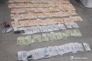 Detienen a un hombre y secuestran ms de cinco millones de pesos
