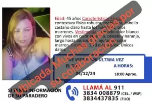 Apareci Maria Noelia, una mujer que estuvo desaparecida