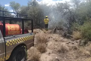 Incendio en la Quebrada de Moreira: crece la sospecha de siniestros intencionales en la zona