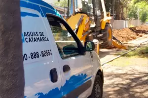 Avanzan los trabajos de Aguas de Catamarca en El Hueco