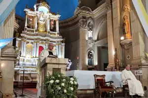 Mons. Urbanc dio gracias a Dios por sus 17 aos como Obispo Titular de Catamarca