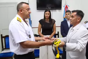 Asumi el nuevo jefe de la Polica, Comisario Walter Quiroga