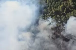 El incendio en el Parque Nacional Nahuel Huapi ya consumi ms de 2000 las hectreas