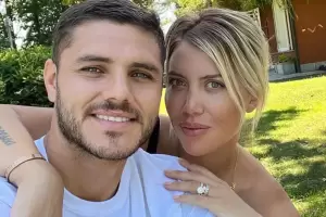Se filtraron escandalosos chats de Mauro Icardi con Wanda Nara