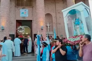 Apertura de la Puerta Santa en el Santuario de Beln