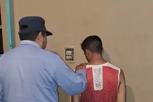 Violento agredi a su madre y fue aprehendido