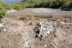 Importante crecida de los ros de Huillapima