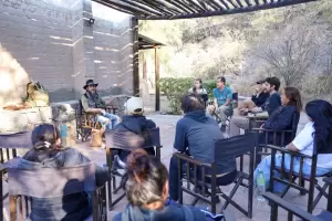 Taller de cermica para adolescentes en el Pueblo Perdido de la Quebrada