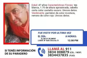 Intensa bsqueda de Rubn Fabian Correa