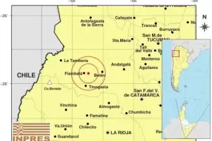 Sismo en Catamarca: otra vez el epicentro fue cerca de Fiambal